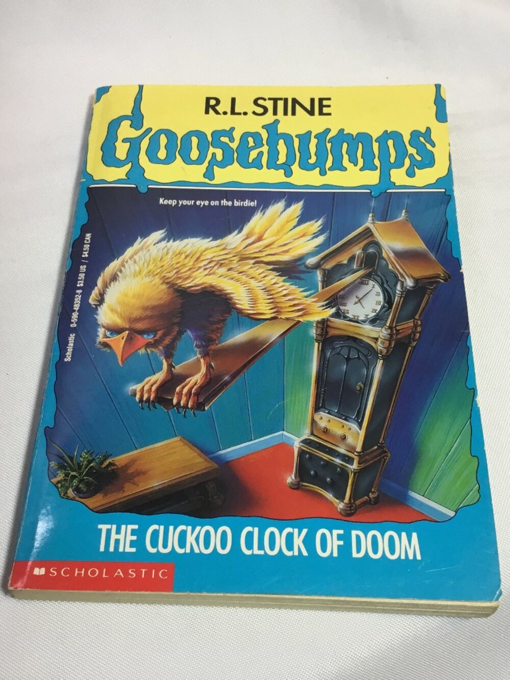 Goosebumps #28 The Cuckoo Clock of Doom by R. L. Stine 1st Printing 1995